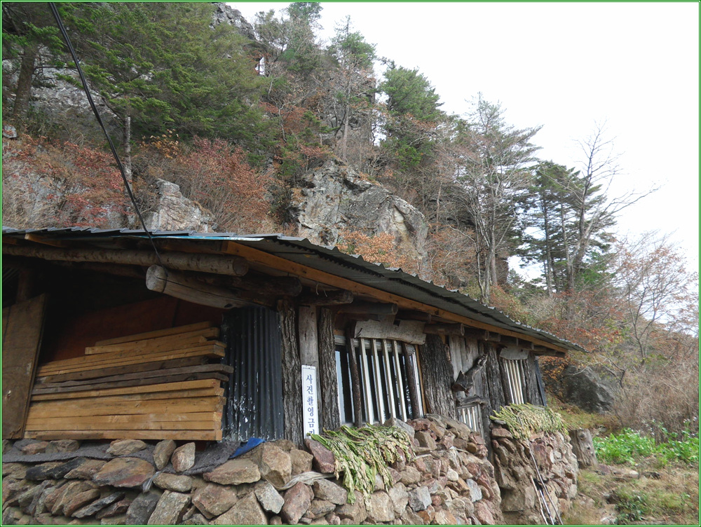 지리산 문수골(작은 진도사골)~복호등 능선 산행(2)